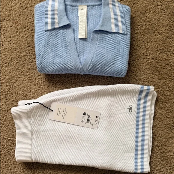 sachin and babi light blue dress Alo Tennis Dress by Alo Yoga